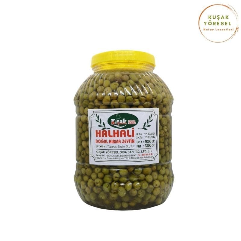 Hatay Yörem Halhalı Zeytin Minik Taneli 3500 Gr.